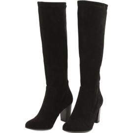 Botas de mujer negras con ante Caprice 25502-27 044 negro 2