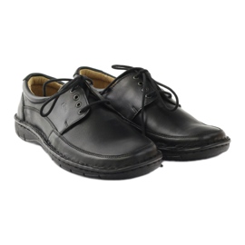 Deportivas de hombre Escott 1167 negras negro 4