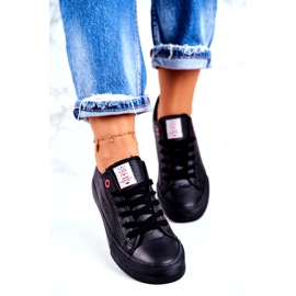 Zapatillas Mujer Cross Jeans Polipiel Negra DD2R4029CFW20 negro 3