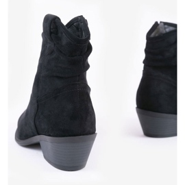 Botas de vaquero negras en el poste Bowi Bowi negro 2