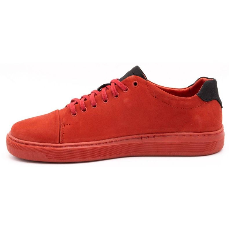 Polbut Zapato piel hombre 2109 rojo 1
