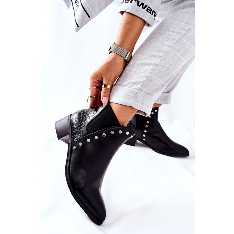 PG1 Botines Mujer Jodhpur Boots Black Barretos negro 1 PG1 Botines Mujer Jodhpur Boots Black Barretos negro 1