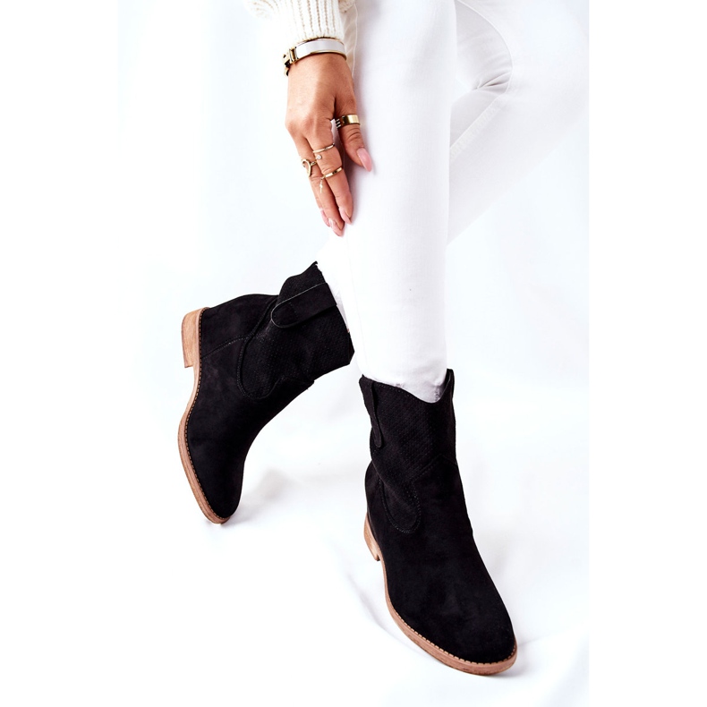 PG1 Botas de ante negro Polon 2