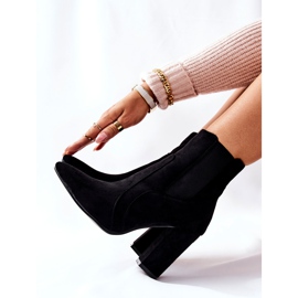 PG1 De Mujer Ante Botas Con Tacón Negro Kastren 2 PG1 De Mujer Ante Botas Con Tacón Negro Kastren 2