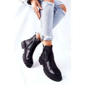 PE1 Botas altas negras con cremalleras Silvan negro 1 PE1 Botas altas negras con cremalleras Silvan negro 1