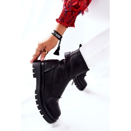 PE1 Botas de Mujer con Cremallera Negra Tierra negro 2