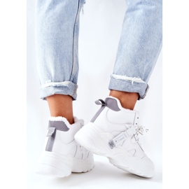 Botas de nieve para mujer Warm White Kaphia blanco 3