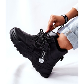 Calzado deportivo negro para mujer Botas de nieve Kaphia 2 Calzado deportivo negro para mujer Botas de nieve Kaphia 2