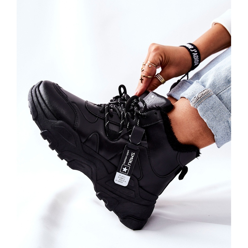 Calzado deportivo negro para mujer Botas de nieve Kaphia 2 Calzado deportivo negro para mujer Botas de nieve Kaphia 2