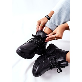 Calzado deportivo negro para mujer Botas de nieve Kaphia 1 Calzado deportivo negro para mujer Botas de nieve Kaphia 1