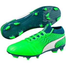 Botas de fútbol Puma One 18.3 Fg M 104538 04 multicolor verde 2 Botas de fútbol Puma One 18.3 Fg M 104538 04 multicolor verde 2