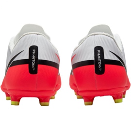 Zapatillas de fútbol Nike Phantom GT2 Club FG / MG Jr DC0823 167 multicolor naranjas y tintos 3