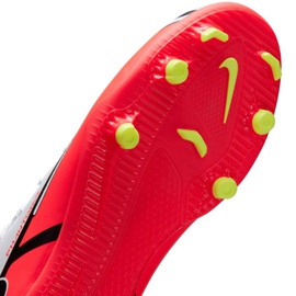 Zapatillas de fútbol Nike Phantom GT2 Club FG / MG Jr DC0823 167 multicolor naranjas y tintos 5