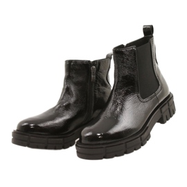 Botas de mujer Black Varnished Caprice 9-25461-27 017 negro 2 Botas de mujer Black Varnished Caprice 9-25461-27 017 negro 2