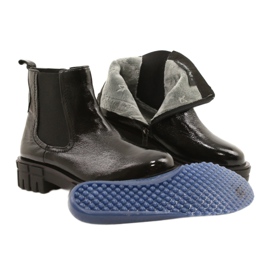 Botas de mujer Black Varnished Caprice 9-25461-27 017 negro 6 Botas de mujer Black Varnished Caprice 9-25461-27 017 negro 6