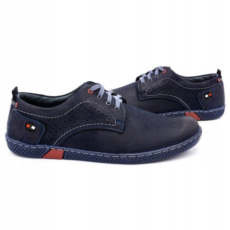 Antex Zapato casual hombre 302 azul marino 3