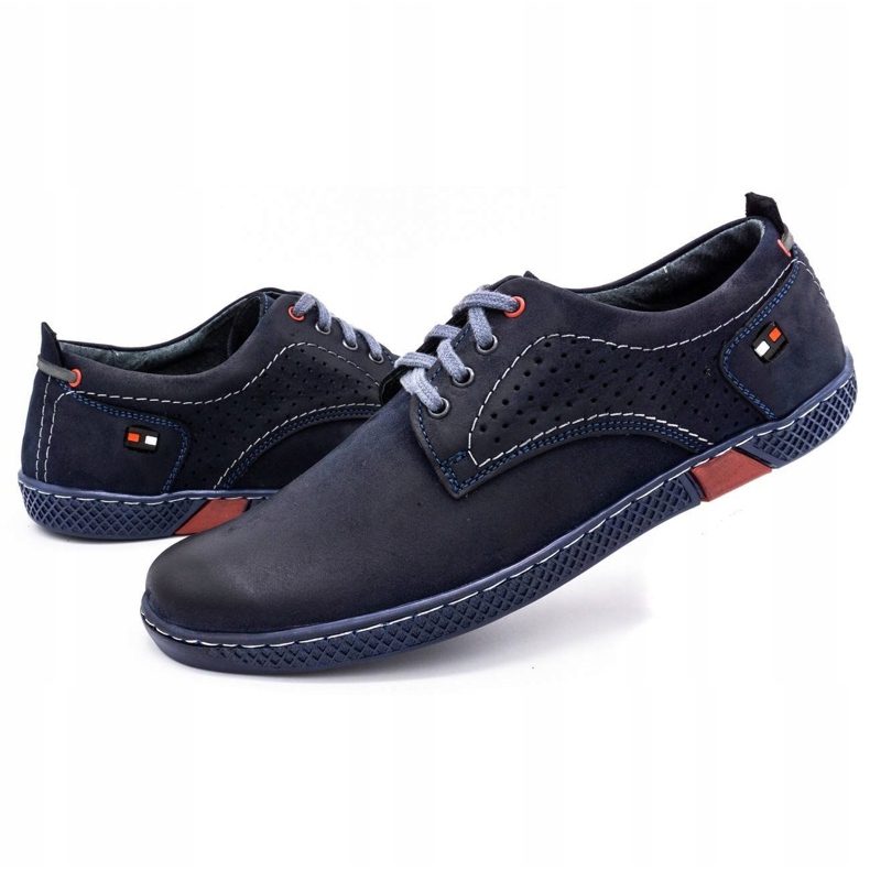 Antex Zapato casual hombre 302 azul marino 4