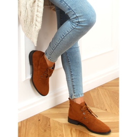 Zapatos con cordones camel 8321 Camel marrón 4