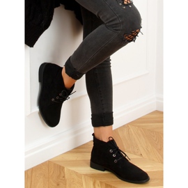Zapatos con cordones negros 8321 Black 4
