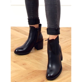 Botines Chelsea negros, negro 9565 Negro 4