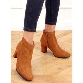 Tacones clásicos camel E2165 Camel marrón 4