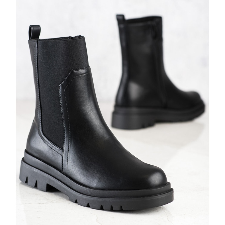 Botas altas Vinceza negro 1