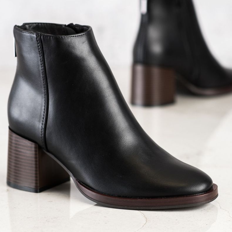 Botas clásicas de Sergio Leone negro 1