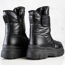 Seastar Botas de nieve con velcro negro 1 Seastar Botas de nieve con velcro negro 1