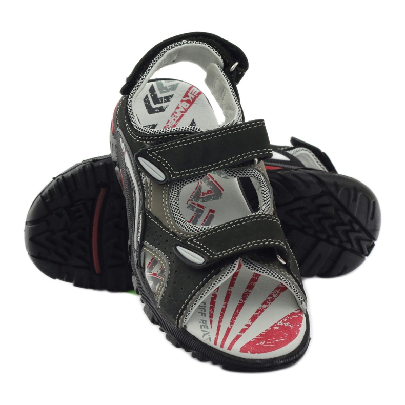 Bartek Sandals Leather Sports Boys 19108 Negro 3 Bartek Sandals Leather Sports Boys 19108 Negro 3