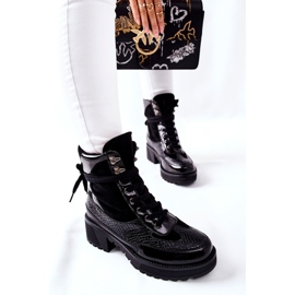 PG1 Botas de mujer Black Katana negro 3