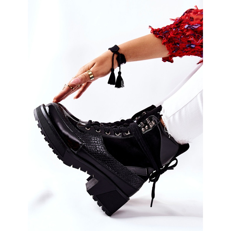 PG1 Botas de mujer Black Katana negro 2