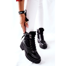 PG1 Botas de mujer Black Katana negro 8