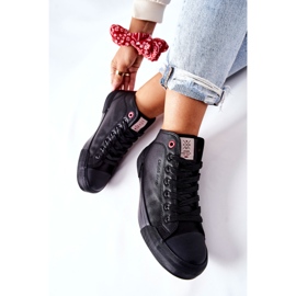 Zapatillas altas de mujer Cross Jeans II2R4032C Negro 1