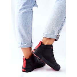 Zapatillas altas de mujer Cross Jeans II2R4032C Negro 3