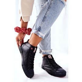 Zapatillas altas de mujer Cross Jeans II2R4032C Negro 4