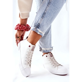 Zapatillas altas de mujer Cross Jeans II2R4033C Blanco 7