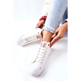 Zapatillas altas de mujer Cross Jeans II2R4033C Blanco 1 Zapatillas altas de mujer Cross Jeans II2R4033C Blanco 1