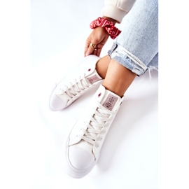 Zapatillas altas de mujer Cross Jeans II2R4033C Blanco 2