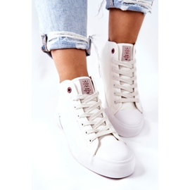 Zapatillas altas de mujer Cross Jeans II2R4033C Blanco 5