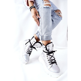 Vinceza Trappers ismobe plateadas para mujer plata 1 Vinceza Trappers ismobe plateadas para mujer plata 1