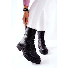 PE1 Botas Altas Trabajadores Rozelle Negro 5