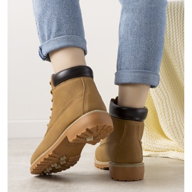 Botas de montaña Camel Albracca para mujer marrón 2