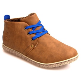 Zapatillas altas con aislamiento 3021 Camel marrón 1