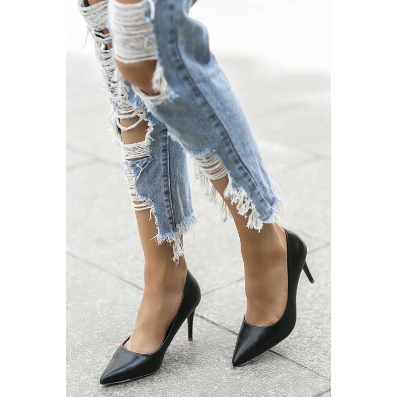 Tacones negros clásicos Mocca 1