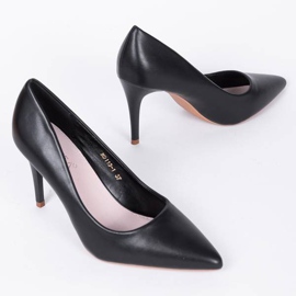 Tacones negros clásicos Mocca 4