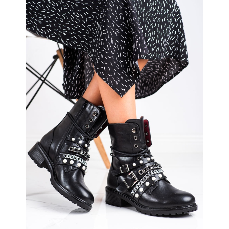 Erynn Trabajadores de la roca con Jet negro 1