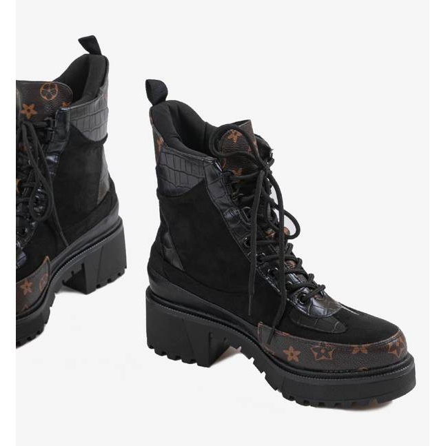 Bolsos negros con inserciones marrones marrón 1 Bolsos negros con inserciones marrones marrón 1