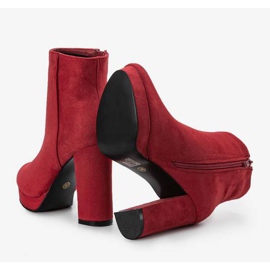 Botas rojas de Azula eco-powder rojo 3