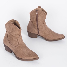 Botas camperas beige de Bowie 1
