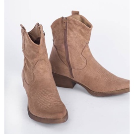 Botas camperas beige de Bowie 2
